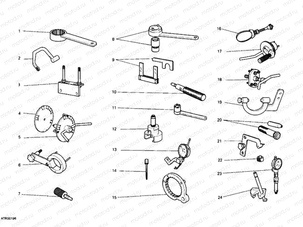 WORKSHOP SERVICE TOOLS, ENGINE » UNCLASSIFIED