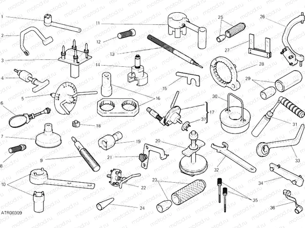 WORKSHOP SERVICE TOOLS (ENGINE) » UNCLASSIFIED