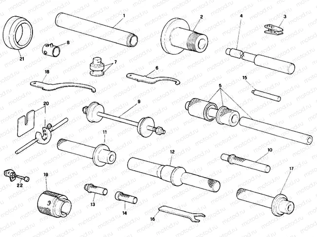 WORKSHOP SERVICE TOOLS, FRAME » FRAME