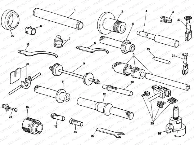 WORKSHOP SERVICE TOOLS, FRAME » FRAME