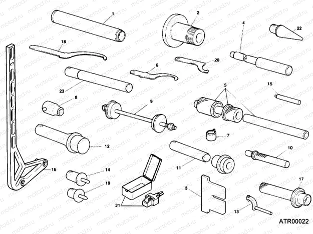 WORKSHOP SERVICE TOOLS, FRAME » FRAME