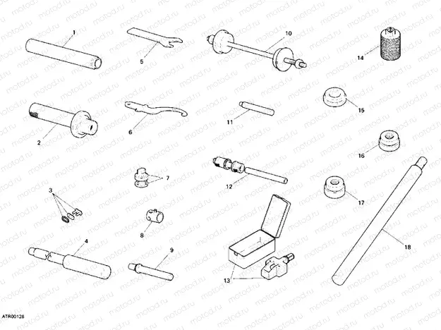 WORKSHOP SERVICE TOOLS, FRAME » FRAME