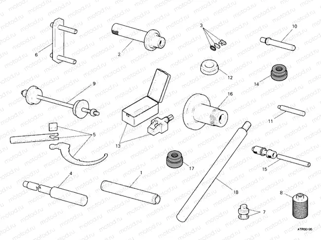 WORKSHOP SERVICE TOOLS, FRAME » FRAME