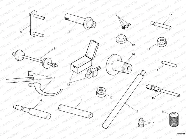 WORKSHOP SERVICE TOOLS, FRAME » FRAME