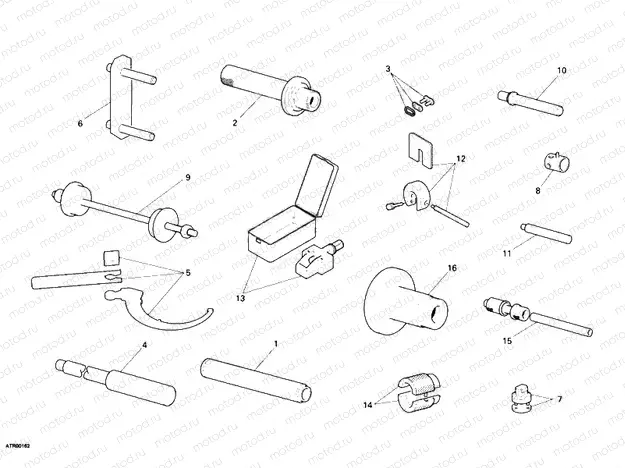 WORKSHOP SERVICE TOOLS, FRAME » FRAME