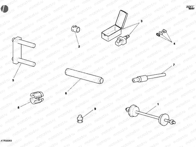WORKSHOP SERVICE TOOLS, FRAME » FRAME