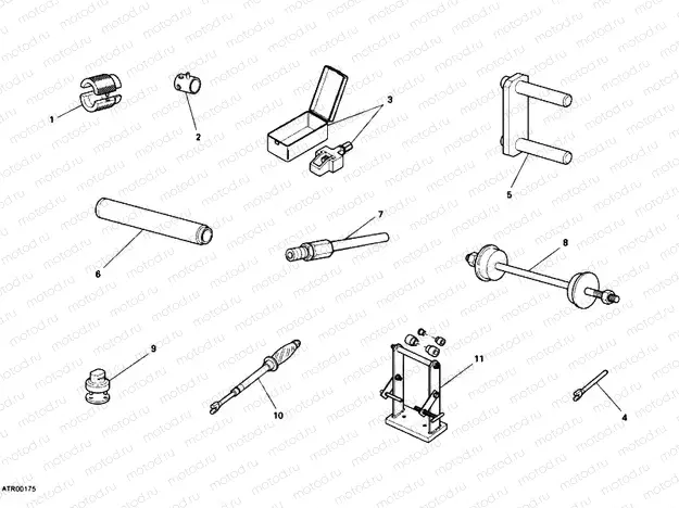 WORKSHOP SERVICE TOOLS, FRAME » FRAME