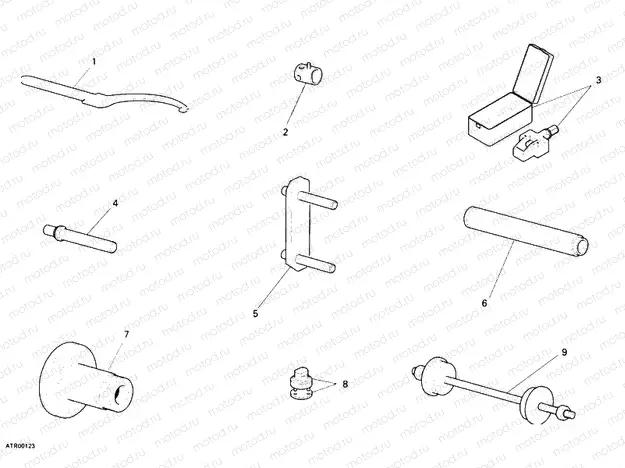 WORKSHOP SERVICE TOOLS, FRAME » FRAME