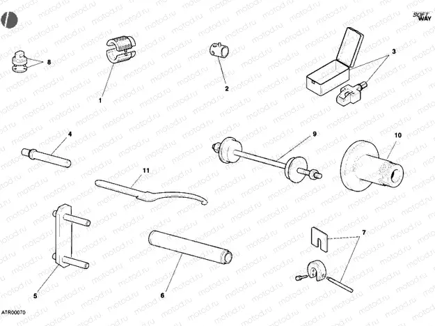 WORKSHOP SERVICE TOOLS, FRAME » FRAME