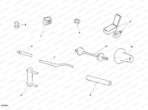 WORKSHOP SERVICE TOOLS, FRAME » FRAME