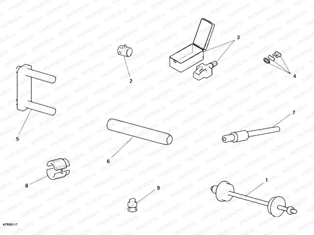 WORKSHOP SERVICE TOOLS, FRAME » FRAME