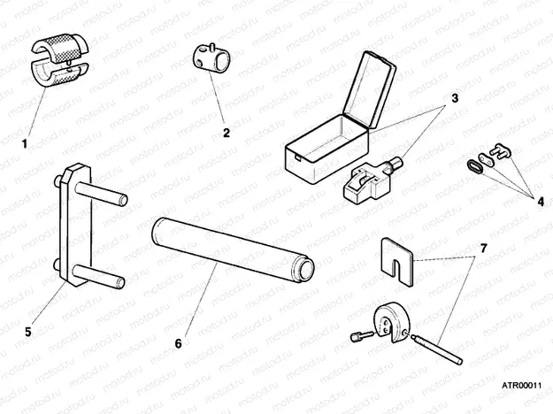 WORKSHOP SERVICE TOOLS, FRAME » FRAME