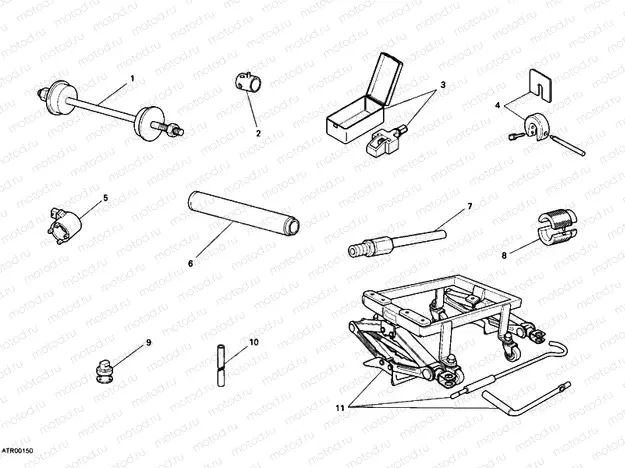 WORKSHOP SERVICE TOOLS, FRAME » FRAME