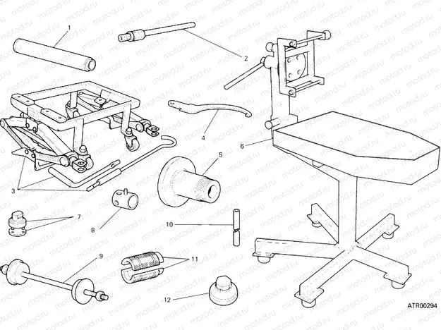 WORKSHOP SERVICE TOOLS (FRAME) » FRAME
