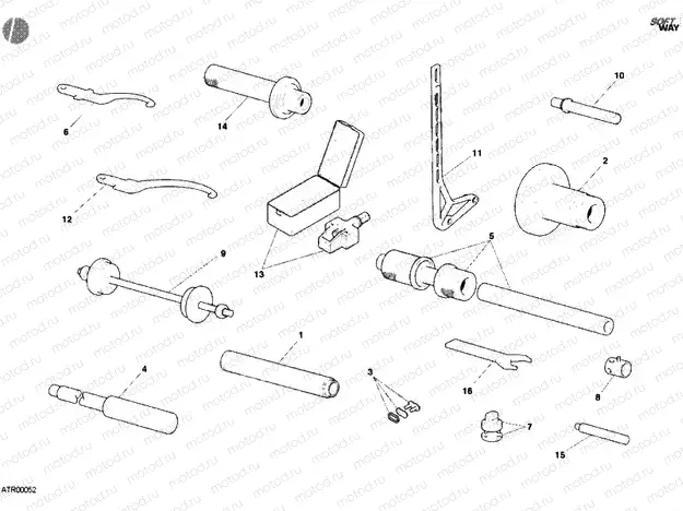 WORKSHOP SERVICE TOOLS, FRAME I » FRAME