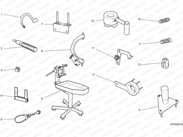 WORKSHOP SERVICE TOOLS [MOD:MS1200PP]