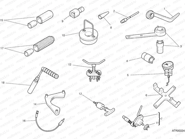 WORKSHOP SERVICE TOOLS [MOD:MS1200SA]